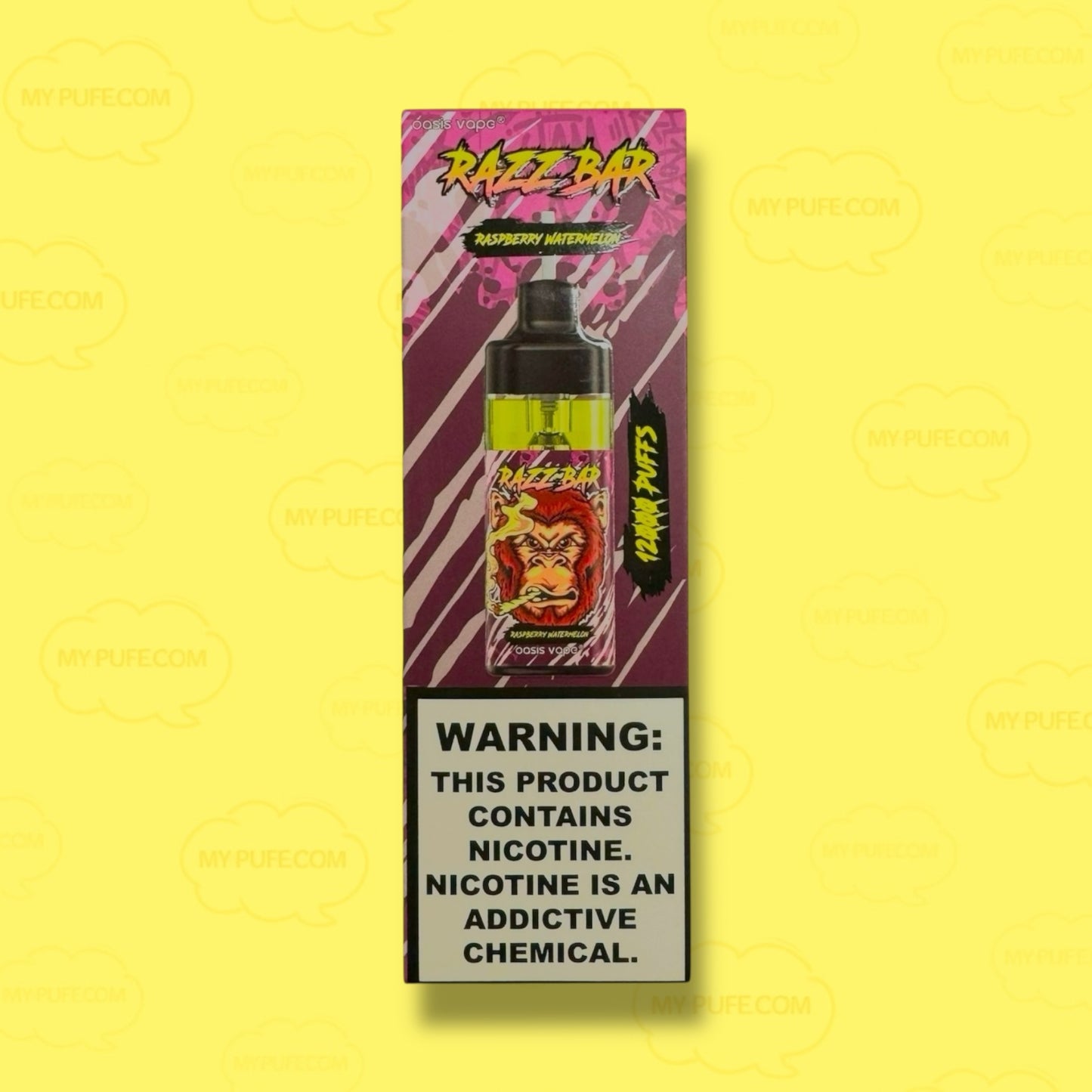 Puff RAZZBAR 12K