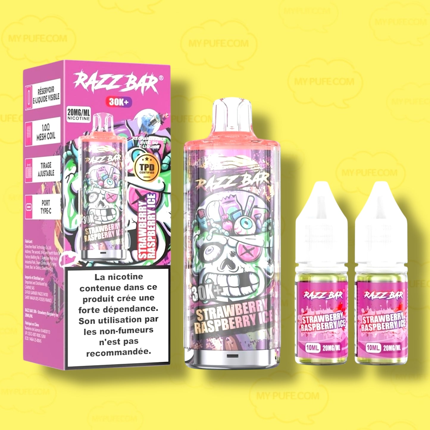 Puff RAZZ BAR 30K