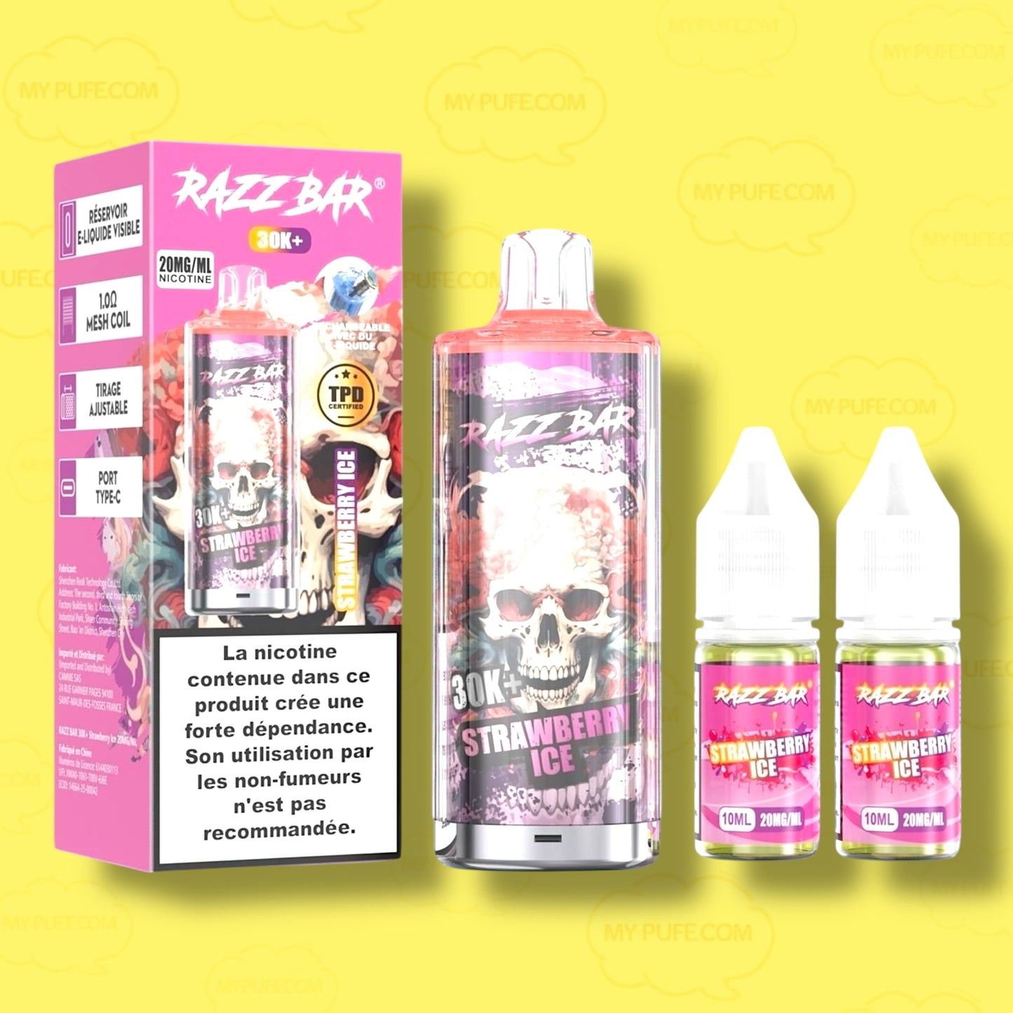 Puff RAZZ BAR 30K