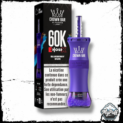 Puff Al Fakher 60K | E-HoseX 60K rechargeable 60 000 bouffes MY-PUFF.COM Puff Al Fakher 60K | E-HoseX 60K rechargeable 60 000 bouffes MY-PUFF.COM