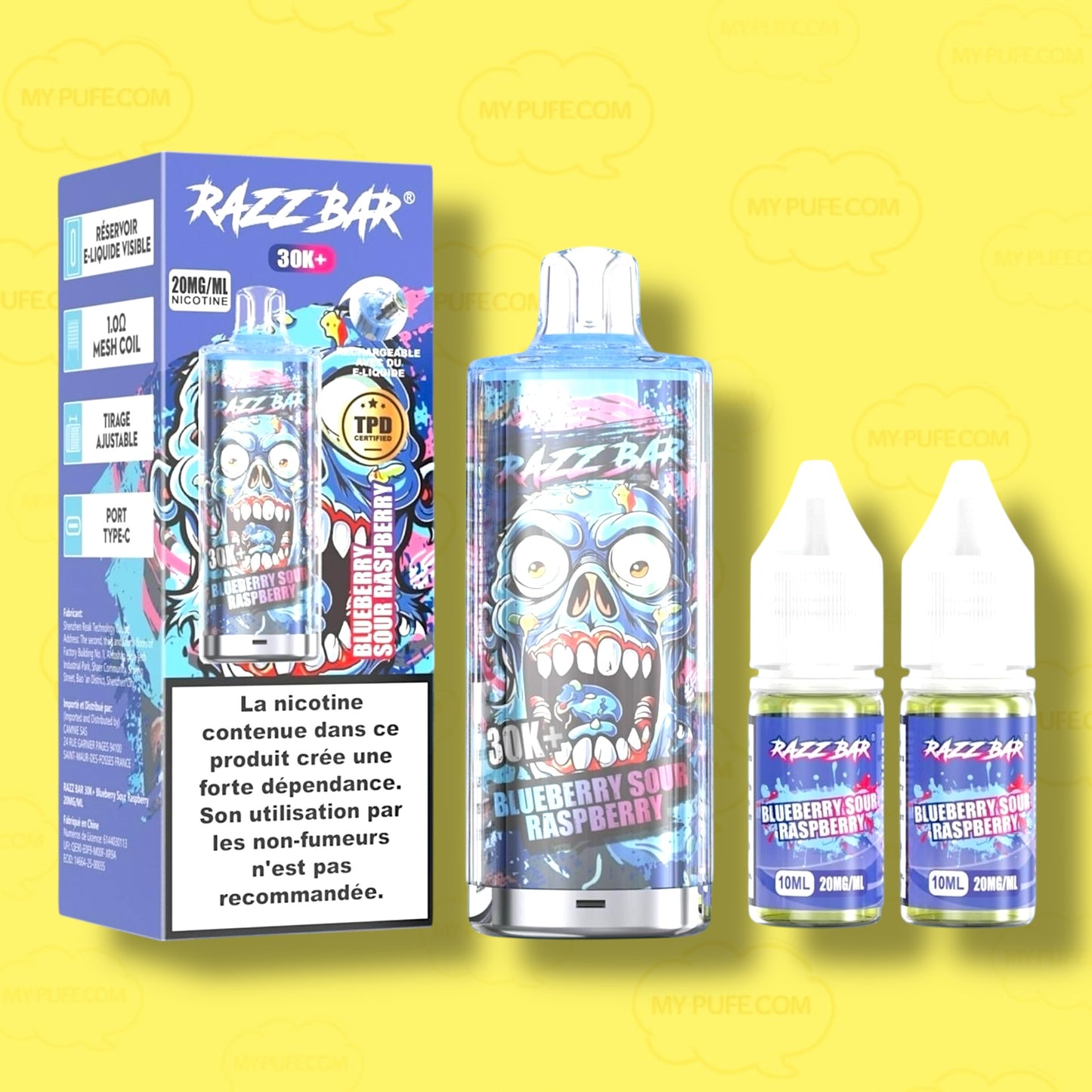 Puff RAZZ BAR 30K