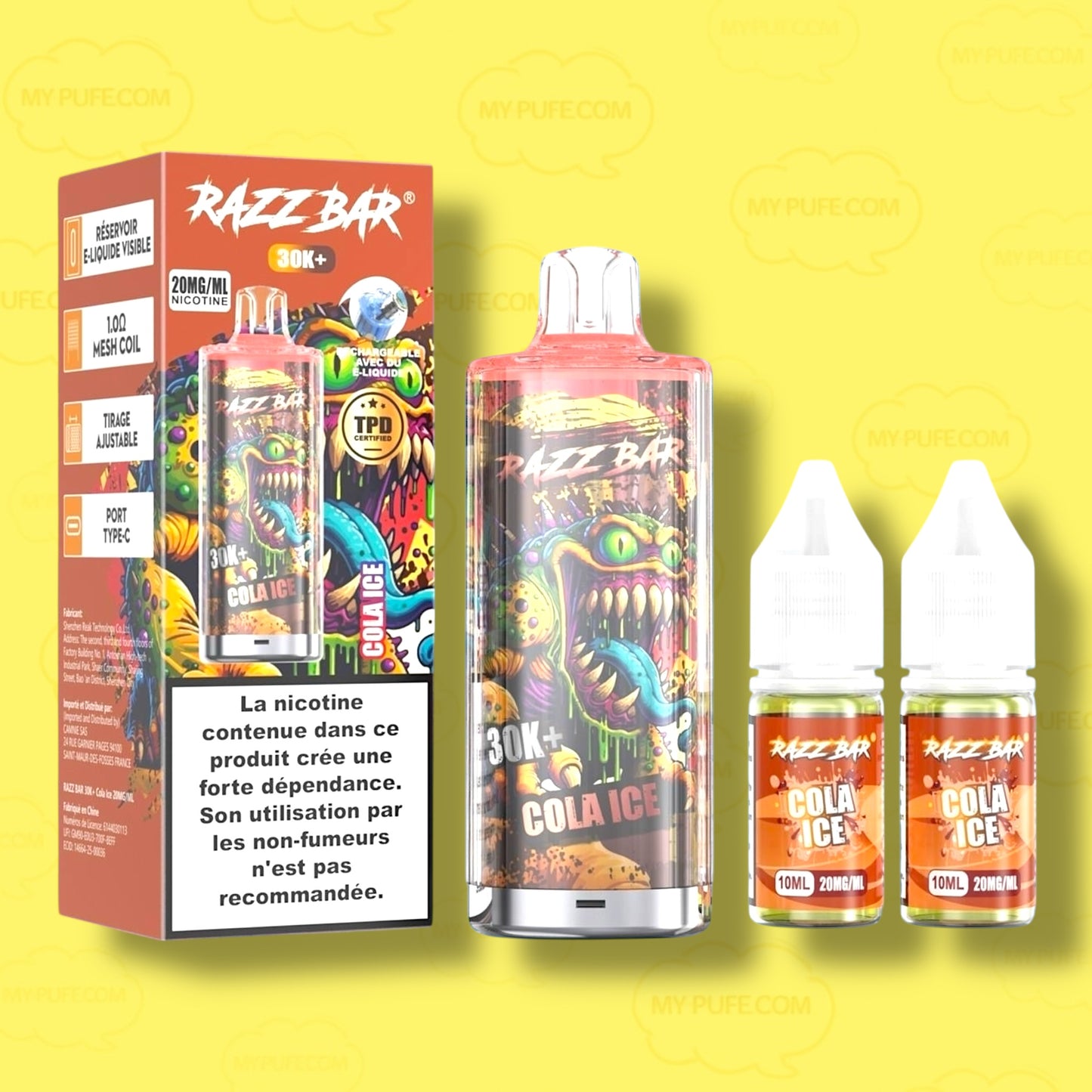Puff RAZZ BAR 30K