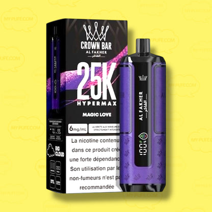 Puff AL FAKHER 25K CROWN BAR HYPER MAX