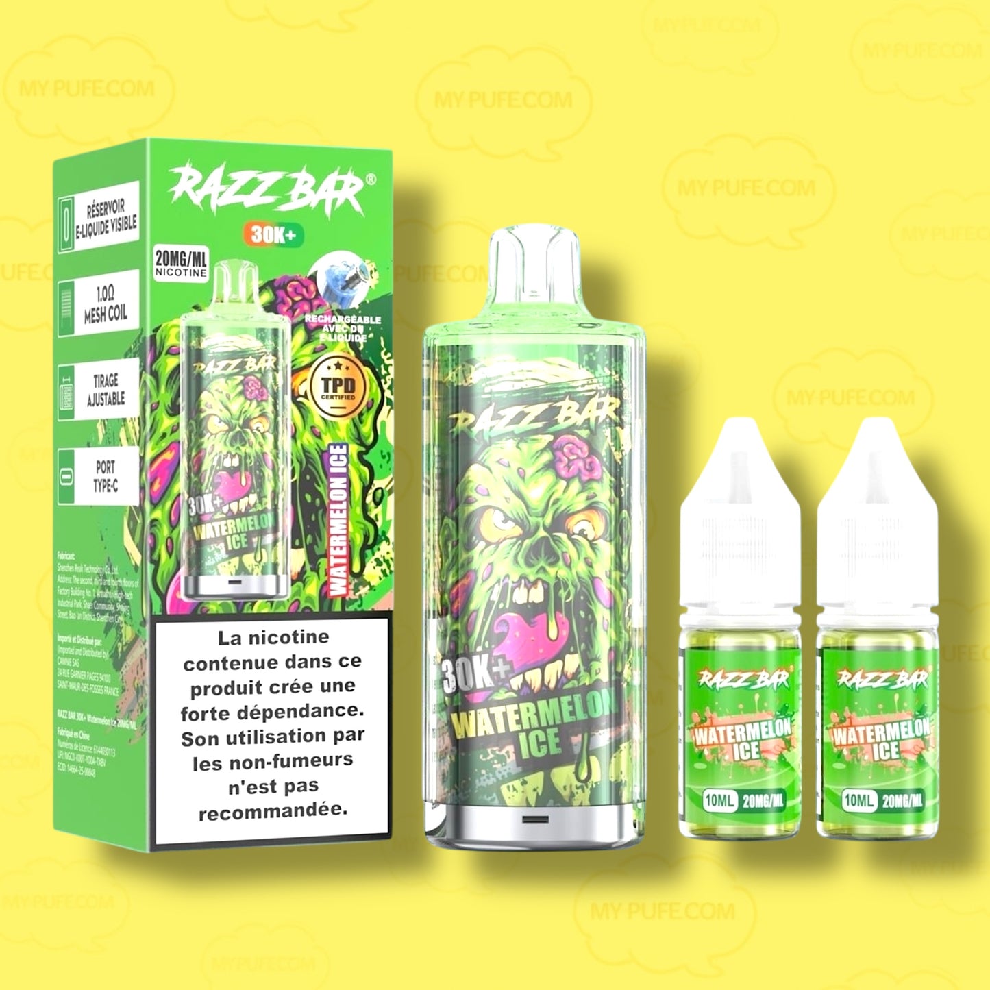Puff RAZZ BAR 30K