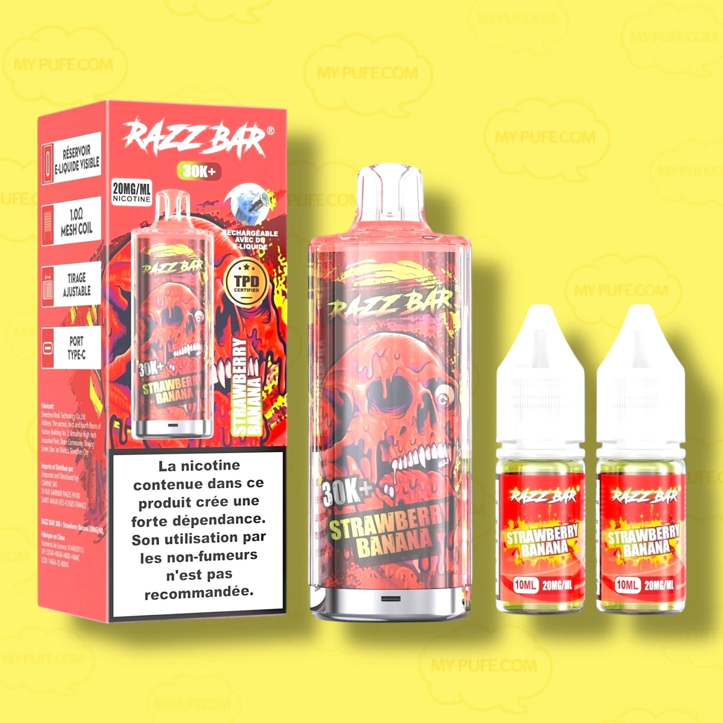 Puff RAZZ BAR 30K