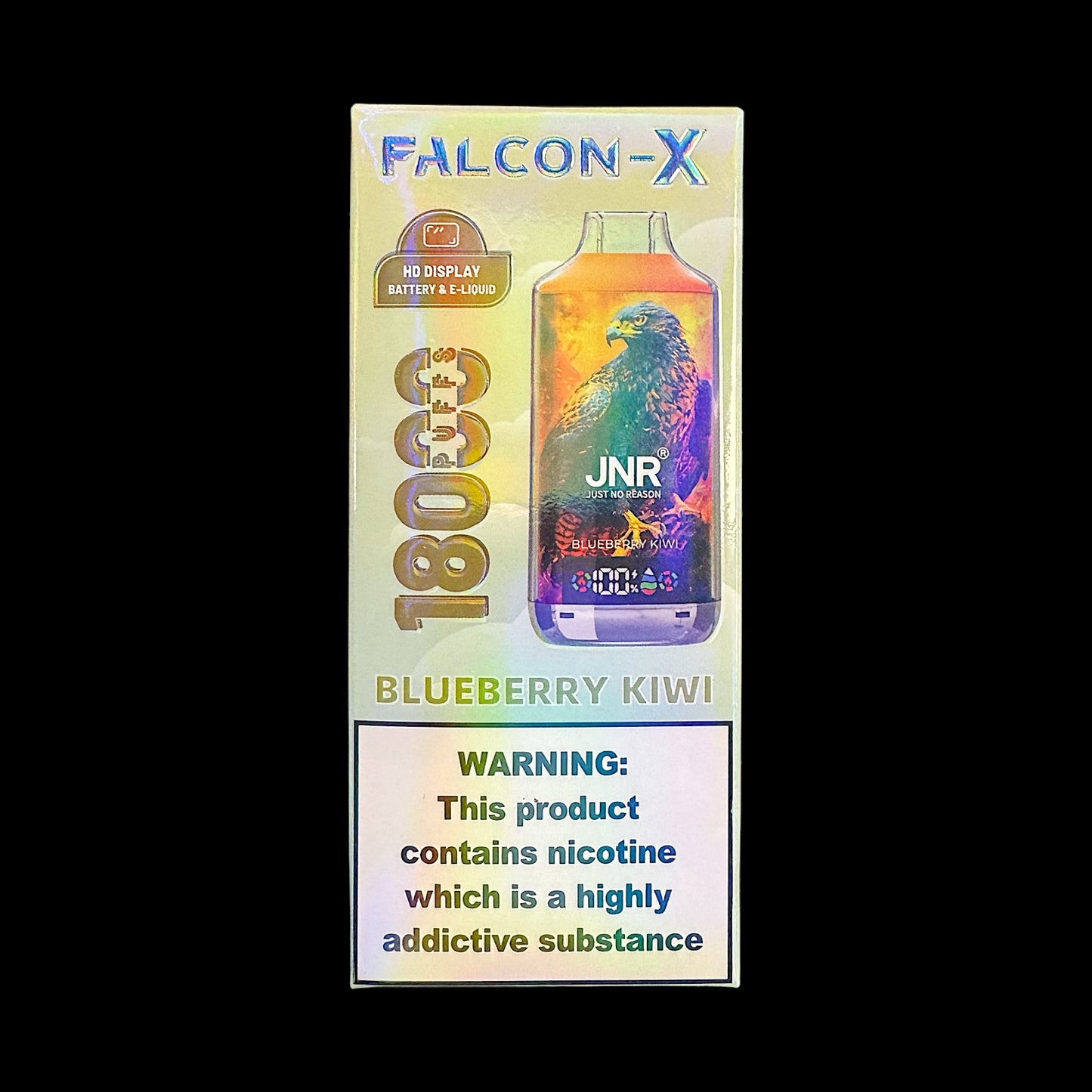 puff falcon x 18K Blueberry Kiwi